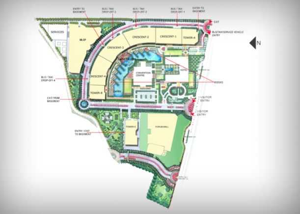 Prestige Shantiniketan Master Plan